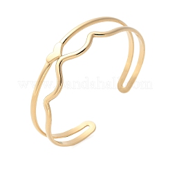 304 Edelstahl-Armreife für Damen&nbsp;BJEW-U032-05G