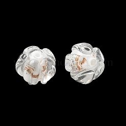 Handgefertigte Goldfolie Glasperlen&nbsp;LA-CBABC67-01C