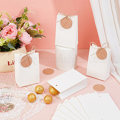 Rechteckige Faltgeschenkboxen aus Papier&nbsp;CON-WH0001-78A