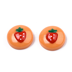 Undurchsichtige Harz-Email-Cabochons&nbsp;CRES-N031-026