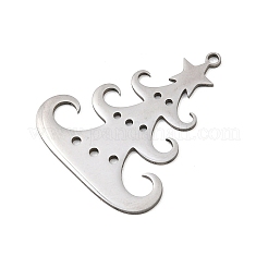 Pendentifs de Noël en acier inoxydable 201&nbsp;STAS-C156-01L-P