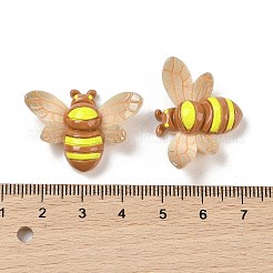 Cabochons décodés en résine opaque thème insecte&nbsp;RESI-M044-02E