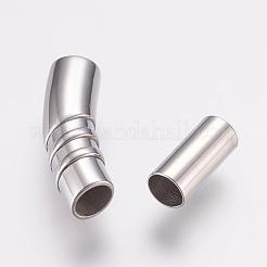 Fermoirs magnétiques en acier inoxydable 304 résistant au ternissement avec emembouts collées&nbsp;STAS-F122-02P