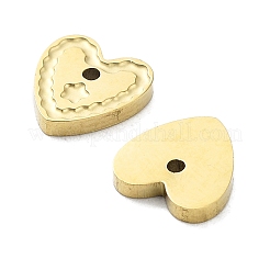 Breloques en acier inoxydable chirurgical 316L avec placage ionique (IP)&nbsp;STAS-D029-07G