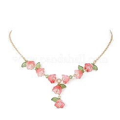 3 Stück Messing-Blumen-Gliederkette&nbsp;NJEW-TA00195