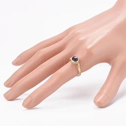 Anelli di gemme naturali e sintetici&nbsp;RJEW-JR00347