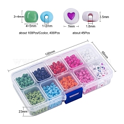 Kit de recherche de fabrication de bijoux en perles de bricolage&nbsp;DIY-YW0005-13