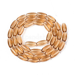 Chapelets de perles en verre transparente  &nbsp;LS-GLAA-T028-15T-02