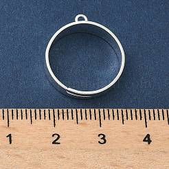Bagues en laiton réglables pour pendentif&nbsp;KK-K414-07S