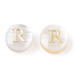 Perles de coquillages naturels d'eau douce&nbsp;SHEL-N036-01R