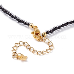 Ensemble de colliers pendentif étoile et lune pour adolescente femme&nbsp;NJEW-JN03738-01