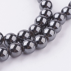 Magnetischer synthetischer Hämatit-Perlenstrang&nbsp;G-K228-A