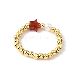 Edelstein-Fingerringe&nbsp;RJEW-JR00959