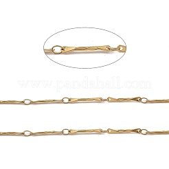 Ionenplattierung (IP) 304 Edelstahl-Knochengliederketten&nbsp;CHS-G025-15G