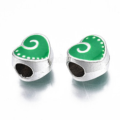 Abalorios europeos del esmalte de la aleación&nbsp;MPDL-T005-002-RS
