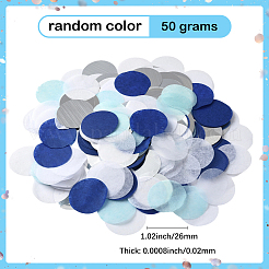 50 g di coriandoli di carta da tavolo&nbsp;DIY-SP0005-42D