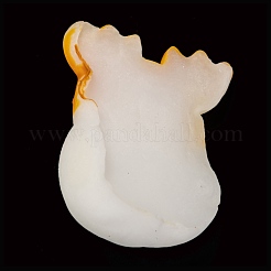 Jouet anti-stress en forme de tête de cerf sur le thème de Noël&nbsp;AJEW-P085-05