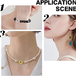 80 pièce 4 styles de liens/connecteurs de style tibétain&nbsp;TIBEB-YW0001-39