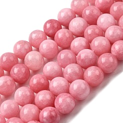 Naturali tinti giada bianca fili di perline&nbsp;G-M402-C04-29