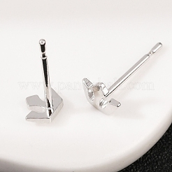 Pendientes de latón para mujer&nbsp;EJEW-G441-04A-P
