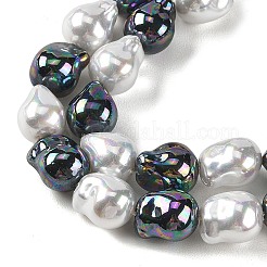 Chapelets de perles en verre électrolytique &nbsp;GLAA-Z013-01A-04