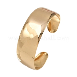 Manschettenarmreifen aus 304 Edelstahl&nbsp;BJEW-L709-02G