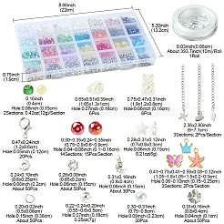 DIY-Schmuckherstellungssets aus Emaille-Legierung&nbsp;DIY-FS0007-50
