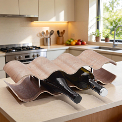 Weinregal aus Holz&nbsp;ODIS-WH0030-328A