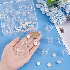 DIY Blanko Kit zur Herstellung eines Wunschflaschenanhängers mit Kätzchen&nbsp;DIY-PH0022-28
