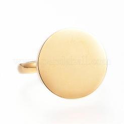 Anelli in acciaio inossidabile 304&nbsp;RJEW-G081-48G-16mm