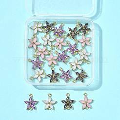 24 ciondolo con connettore in strass in lega di 4 colori&nbsp;ALRI-FS0001-13
