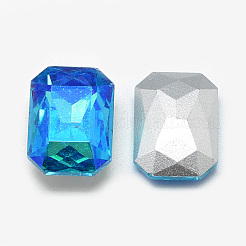 Similistein Cabochons Glas Strass&nbsp;RGLA-T019-10x14mm-05