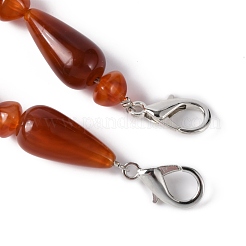 Taschenriemen aus Harzperlen&nbsp;DIY-WH0283-90
