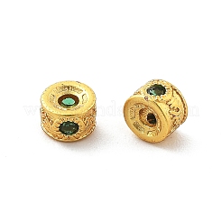 Perline zirconi micro pave  in ottone&nbsp;KK-R216-11G-01