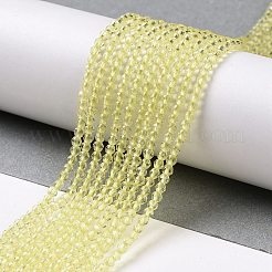 Chapelets de perles en verre transparente  &nbsp;GLAA-H021-03-04