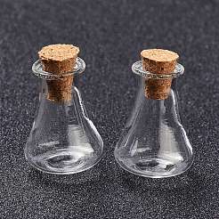 Bouteilles de liège en verre&nbsp;X1-AJEW-O032-01A