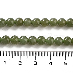 Natürliche Nephrit-Jade/Hetian-Jade-Perlenstränge&nbsp;G-NH0005-030C