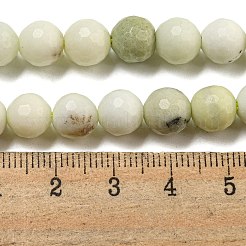 Fili di perline di diaspro naturale dendritico&nbsp;G-E571-A05-02