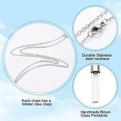 64 x DIY-Set zur Herstellung von Halsketten.&nbsp;DIY-SC0017-12