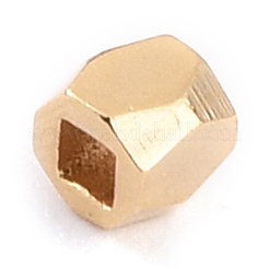 Perline di distanziatore in ottone&nbsp;X-KK-O133-202A-G