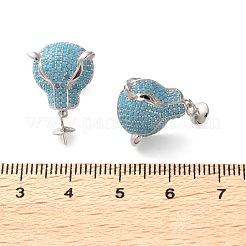 Ohrstecker aus Sterlingsilber mit 925 Zirkonia für Damen&nbsp;STER-M092-09P-01