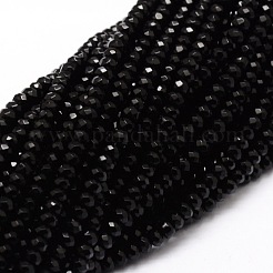 Fili di perline di giada naturale tinta malesia giada&nbsp;X-G-E316-2x4mm-08