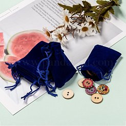 Pochettes rectangle en velours&nbsp;TP-R022-5x7-03