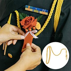 Cordón de hombro trenzado con aiguillette&nbsp;DIY-WH0899-72A