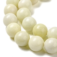 Fili di perline giada naturale&nbsp;G-H298-A04-04
