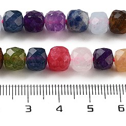 Natürliche weiße Jade perlen Stränge&nbsp;G-H028-A09-16