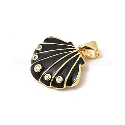 Ottone micro spianare pendenti zirconi&nbsp;KK-H267-104G