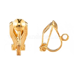 Bagues d'oreilles unies en laiton&nbsp;EC109-G