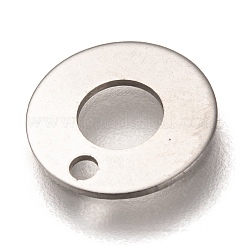Anlaufgeschützte Charms aus Edelstahl 201&nbsp;STAS-O134-08P