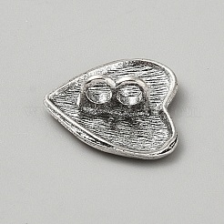 2-Loch-Knöpfe aus Zinklegierung&nbsp;BUTT-CJC0010-001AS-02